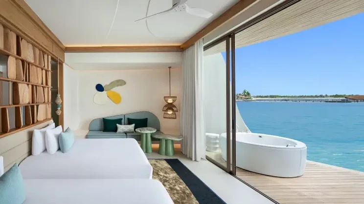 One-Bedroom Overwater Villa with Jacuzzi